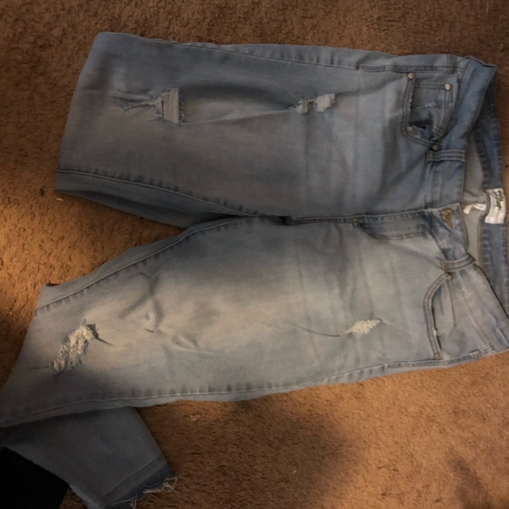 Celebrity pink skinny jeans sz 16